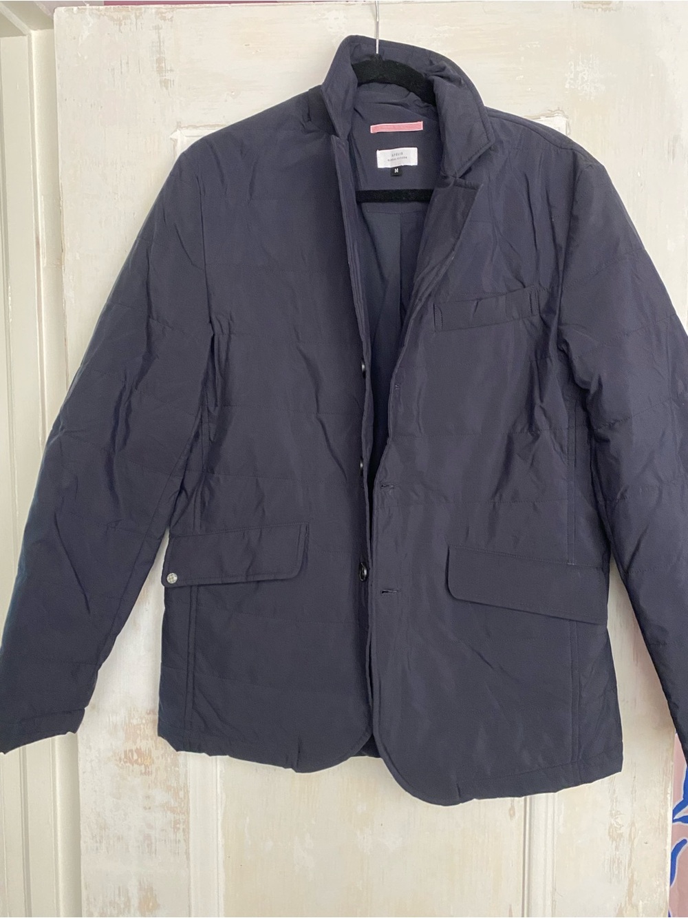 Men's Apolis Global Citizen Quilted Performance Jacket in Navy
